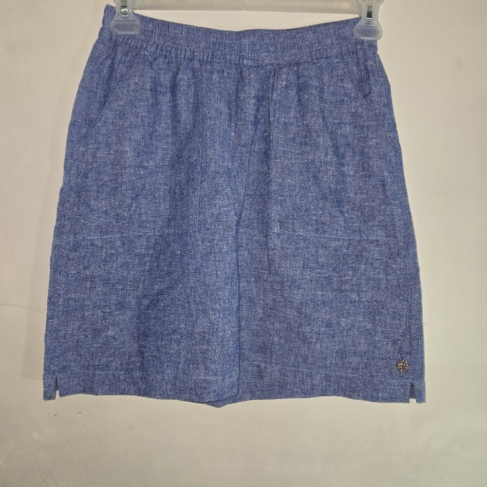 Hatley Blue Flat Front Shorts